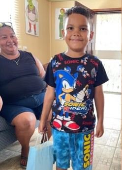Child supported by BCCD