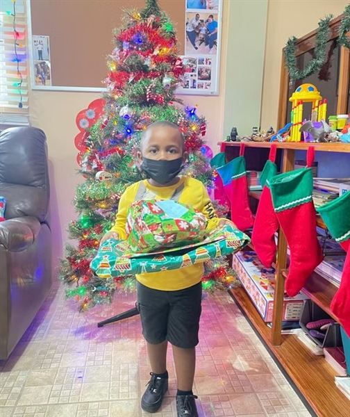 Child supported by BCCD